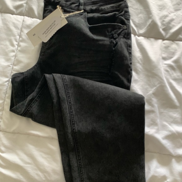 Schwiing Apparel woman’s 3/4 ankle distress jeans 31 NWT Eco friendly - Picture 11 of 12